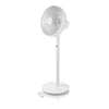 Domo DO8149 witte statiefventilator met tafeloptie en afstandsbediening