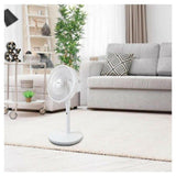 Domo DO8149 ventilator in woonkamer setting voor luchtkoeling en sfeer