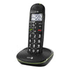 Doro PhoneEasy 110 Mono telefoon in zwart met gehoorapparaat compatibiliteit