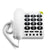 Doro PhoneEasy 311c seniorentelefoon (wit) - DOR56710-Shopvoorgezondheid