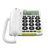 Doro PhoneEasy 312cs seniorentelefoon (wit) - DOR05641-Shopvoorgezondheid