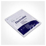 Body Clock TENS en EMS elektroden zakje 40x100mm herbruikbaar zilver