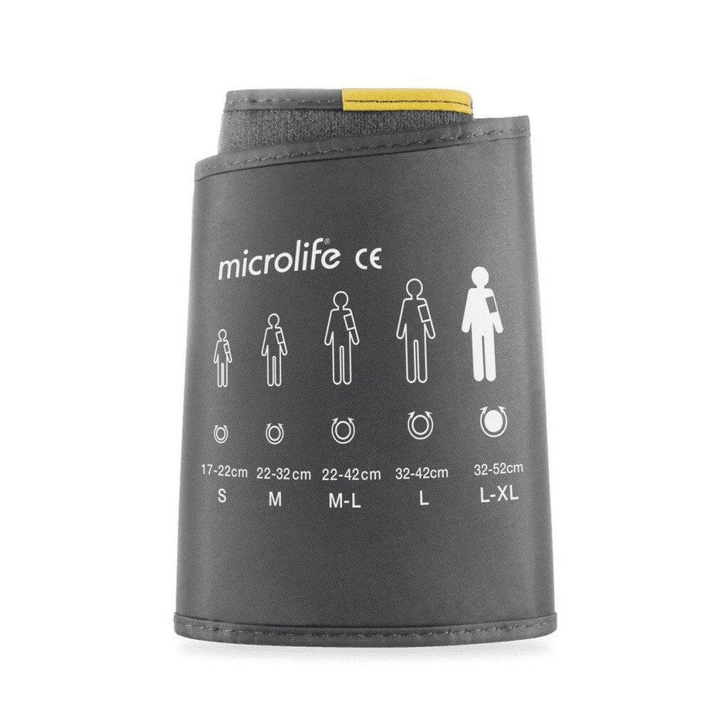 Microlife zacht universeel manchet maat L-XL (32-52 cm) met matenindicatie