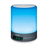 Beurer WL50 lichtwekker blauwe sfeerlamp met Bluetooth speaker