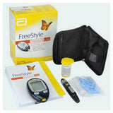 Complete FreeStyle Freedom Lite startset inclusief meter, strips, prikpen en tas