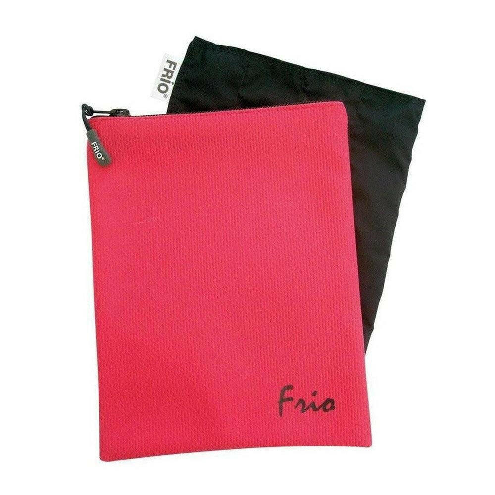 Frio koeltas Viva roze met zwarte binnentas en ritssluiting