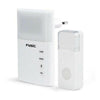 Fysic FD-110 wit draadloos deurbelstelsel met flitslicht en drukknop