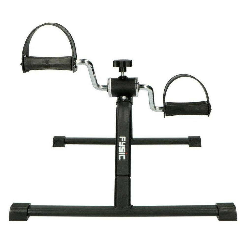 Fysic FW-8 mobiliteitstrainer volledig overzicht zwart frame met T-vormige basis