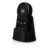 Fysic FXA-100 zwarte draadloze noodknop in conische oplaadstandaard