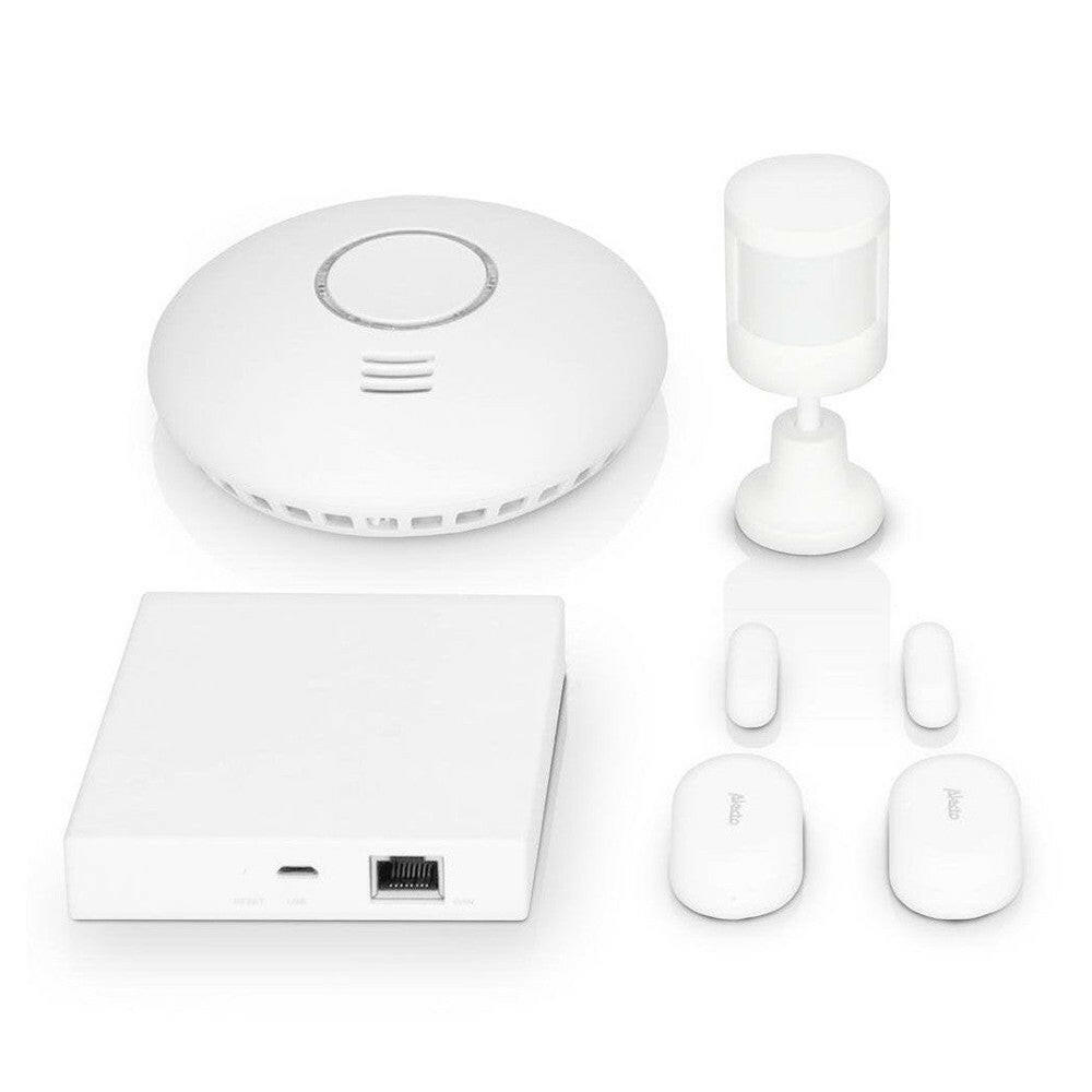 5-delige Alecto smart home set inclusief basisstation, sensoren en gateway