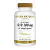 Golden Naturals Q10 100 mg supplement fles met 60 softgel capsules voor bloeddrukondersteuning