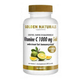 Golden Naturals Vitamine C 1000 mg Gold 180 tabletten gebufferd in witte fles met gouden dop