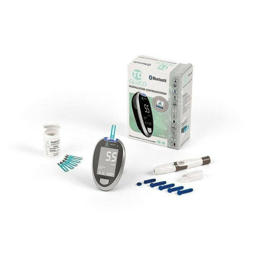 HT One TD-GLUCO startpakket met meter, strips en prikpen
