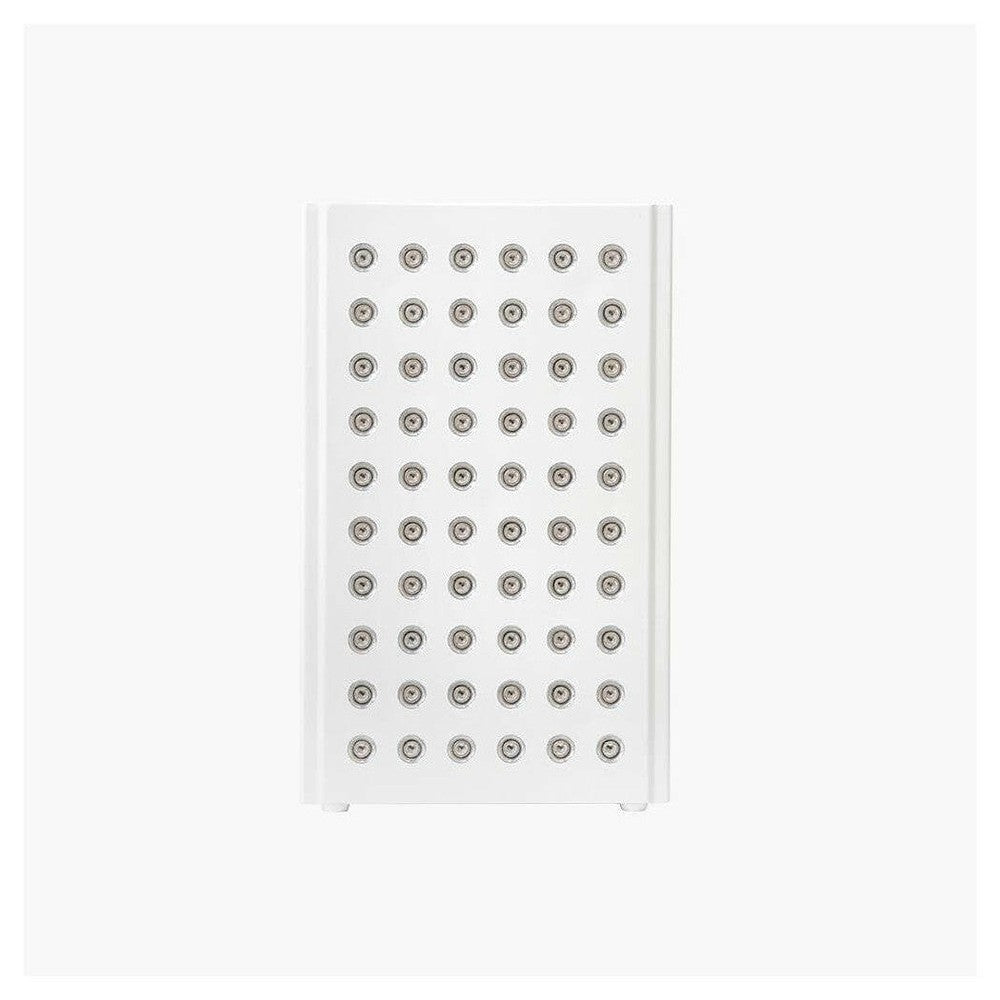 Witte Innolux infraroodlamp met raster van zilveren LED-huizen