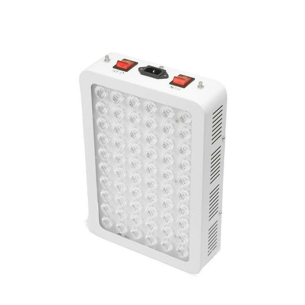 Innolux RED S lamp met rode schakelaars ON/OFF en ventilatiegaten