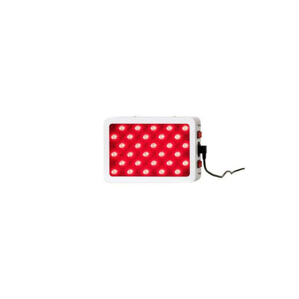 Innolux infraroodlamp met fel rood licht en LED-raster voor lokale therapie