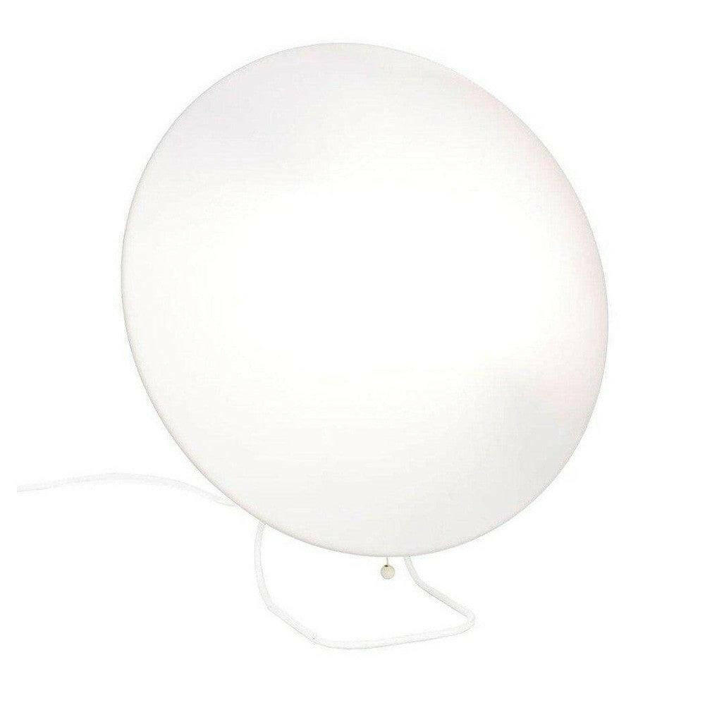 Innolux Rondo 400 LED daglichtlamp witte ronde tafellamp met gebogen voet