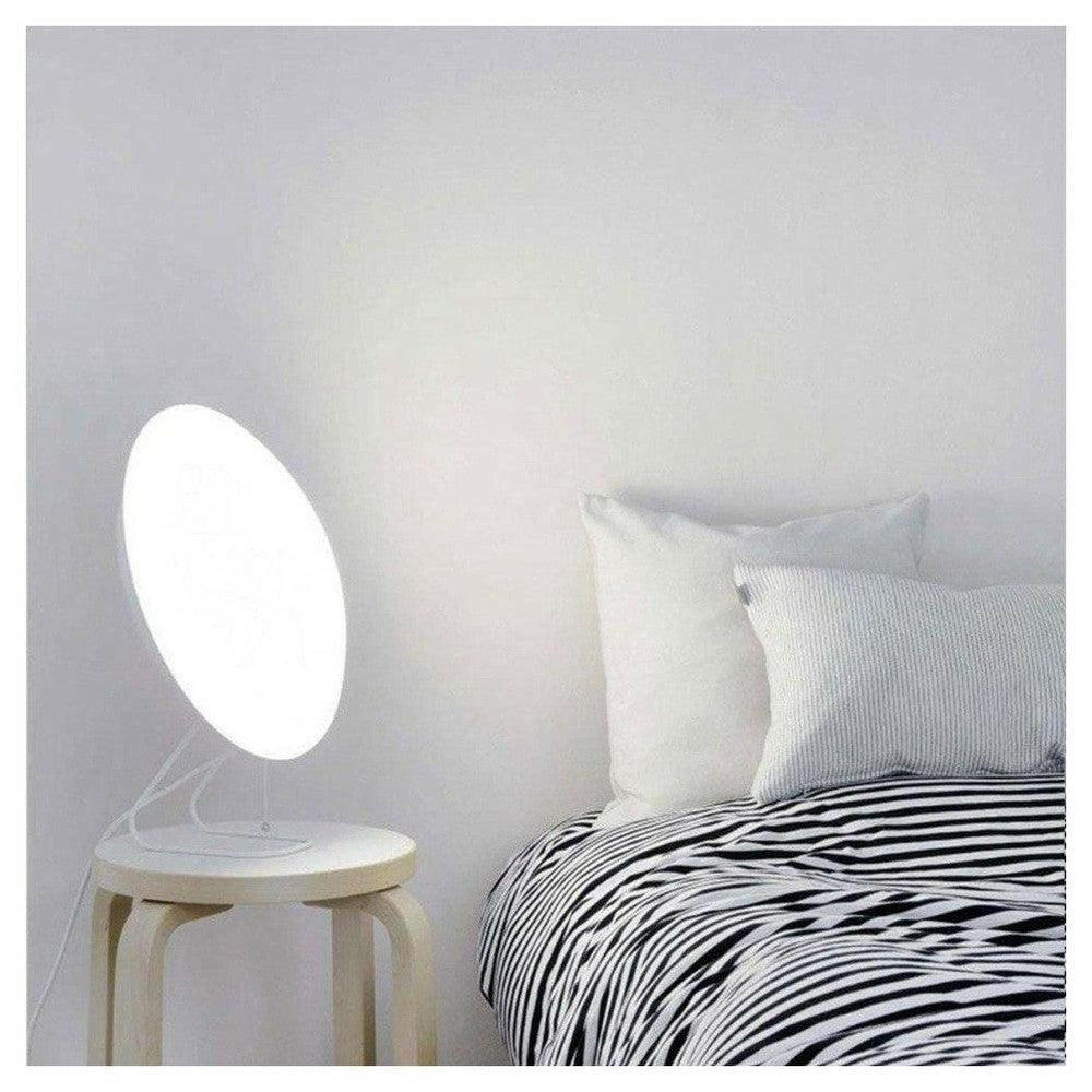 Innolux Rondo LED daglichtlamp witte ronde tafellamp in slaapkamer