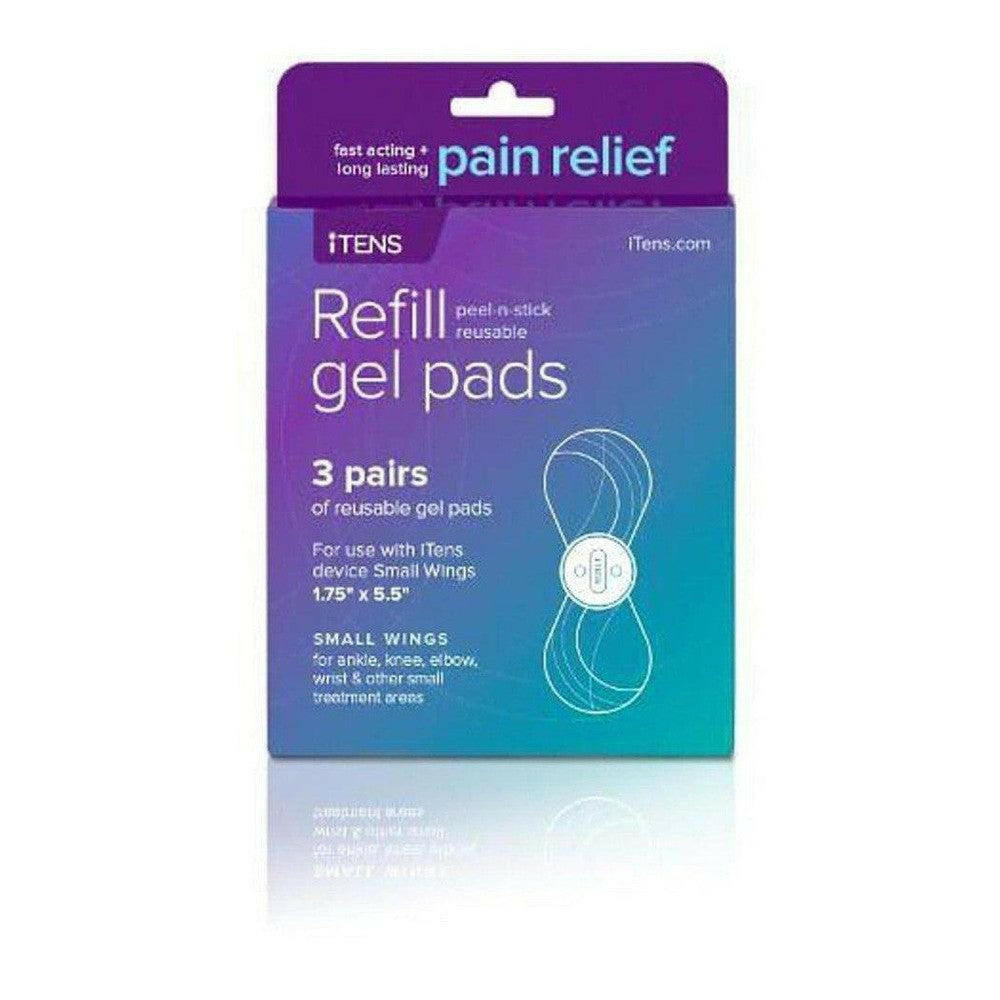 iTENS refill gelpads voor Small Wings elektrode, 3 herbruikbare sets voor pijnverlichting