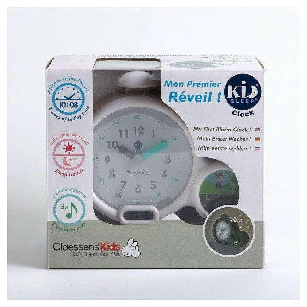 Verpakking Kid'Sleep slaaptrainer met analoge klok en dag-nacht illustratie