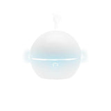 Lanaform Bali aroma diffuser wit met zachte blauwe sfeerlicht en nevel