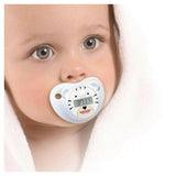 Lanaform Filoo babythermometer in speenvorm met beerontwerp, LCD-scherm en temperatuurwaarschuwing