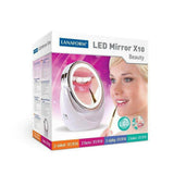 Lanaform LED Mirror X10 verpakking met 2-zijdige vergroting en LED-verlichting
