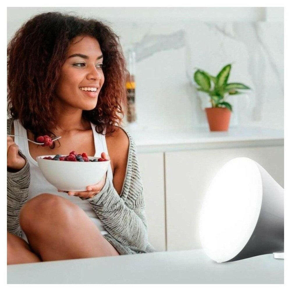 Lanaform daglichtlamp in keuken voor winterdip bestrijding
