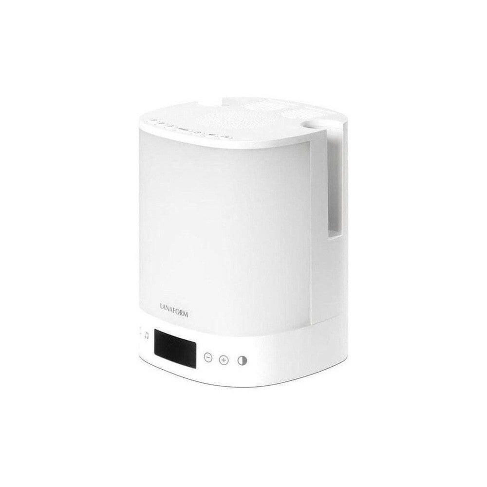 Lanaform cilindrische wake-up light met handgreep en matte afwerking