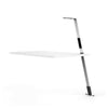 Luctra Flex witte LED lamp met aansteel werkblad en touchscreen bediening