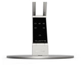 Close-up zwart bedieningspaneel Luctra Radial bureaulamp