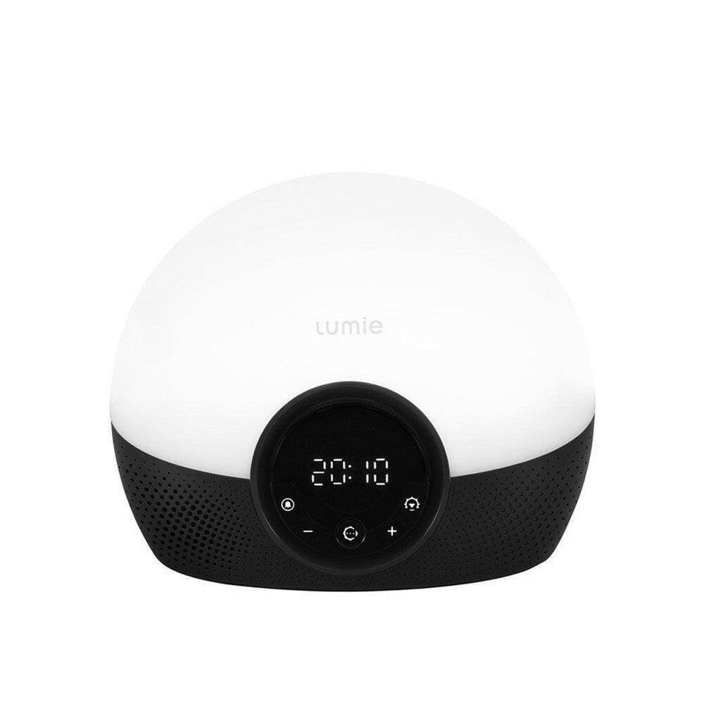Lumie Bodyclock Glow 150 met bedieningsknoppen en digitaal display
