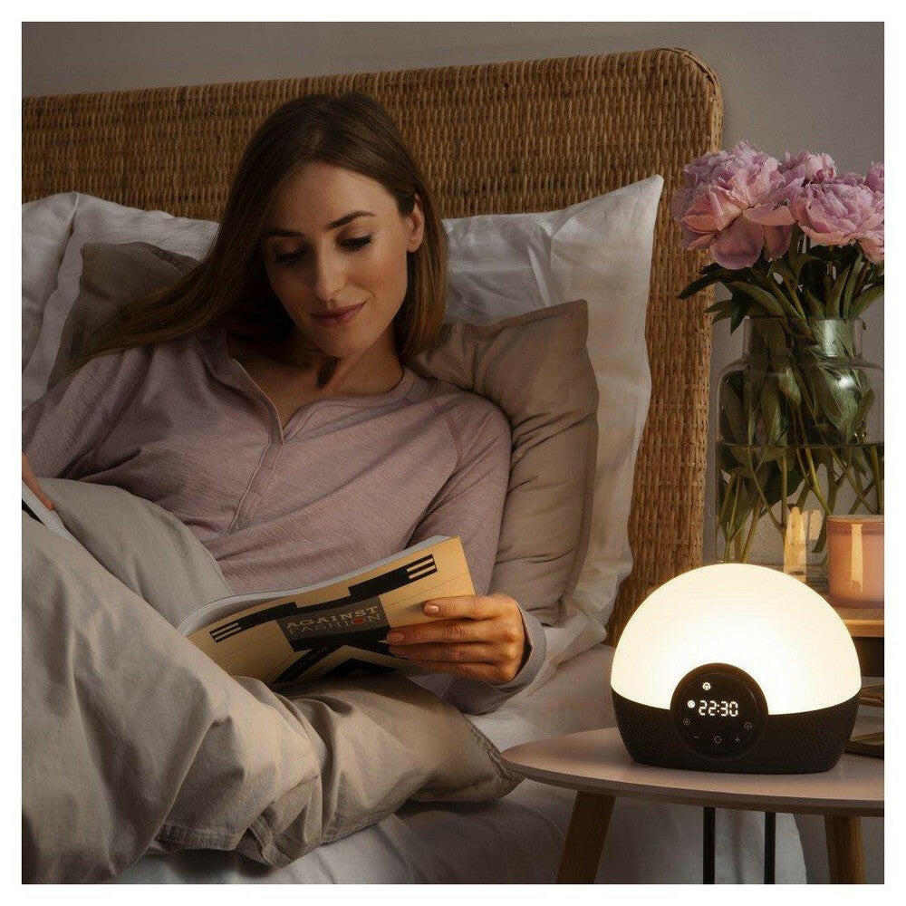 Lumie Bodyclock Glow 150 als nachtlampje voor rustige slaaptijd