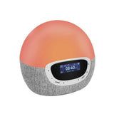 Lumie Bodyclock Shine 300 wekker met oranje-roze zonsopgang licht effect