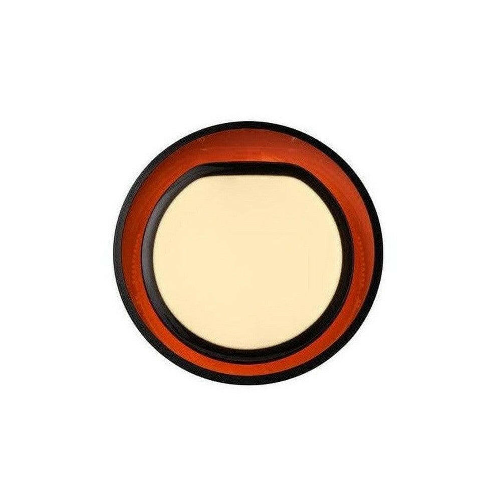 Bovenopzicht uitgeschakelde Lumie Halo lamp met matwit lichtvlak