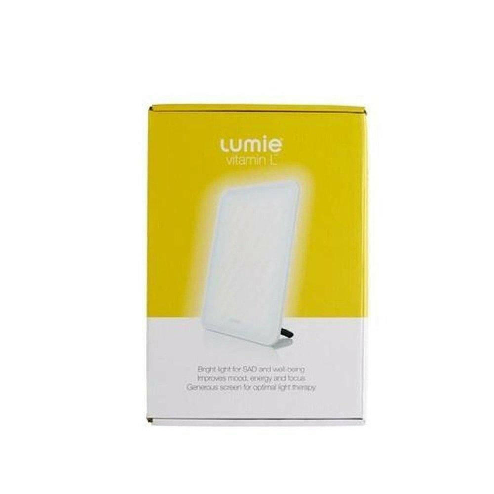 Verpakking Lumie Vitamin L daglichtlamp