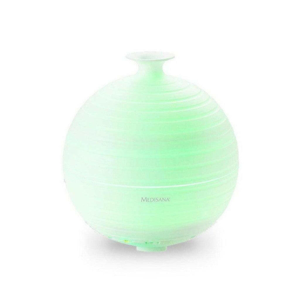 Medisana AD 620 aroma diffuser wit met groene kleurenverlichting en LED-indicator