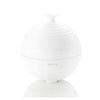 Medisana AD 620 aroma diffuser wit uitgeschakeld met ribbeltextuur en logo