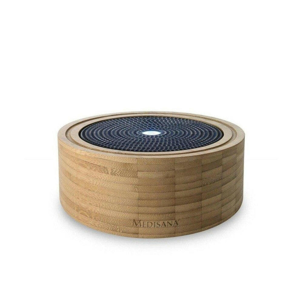 Medisana AD 625 aroma diffuser bamboe ontwerp met ingegraveerd logo