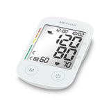 Medisana BU 535 Voice witte bovenarmbloeddrukmeter schuine hoek