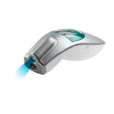 Medisana zilveren contactloze voorhoofdthermometer met blauwe laserpointer