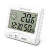Medisana digitale hygrometer met LCD scherm en smiley indicator