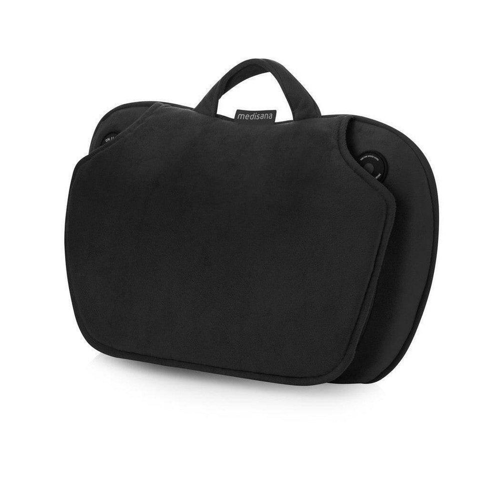 Medisana MC 850 shiatsu massagekussen met merklabel en zijknoppen
