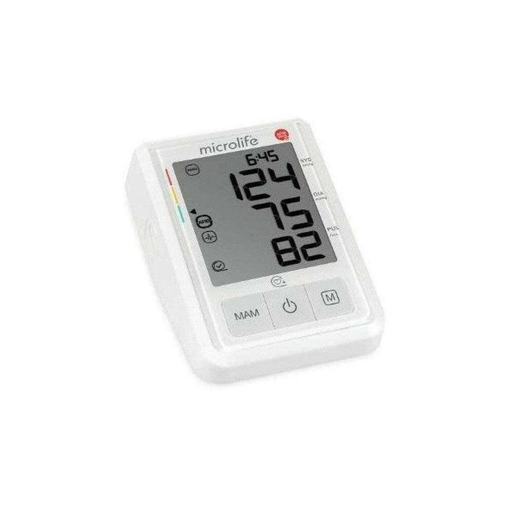 Microlife BP B3 AFIB bovenarm bloeddrukmeter wit met groot display en AFIB iconen
