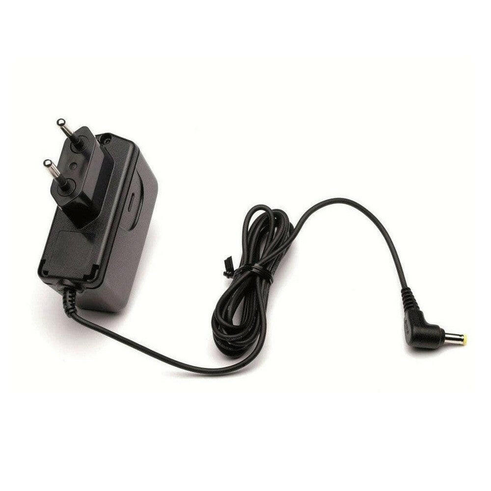 Omron adapter voor bloeddrukmeter met Europees stopcontact en zwarte kabel