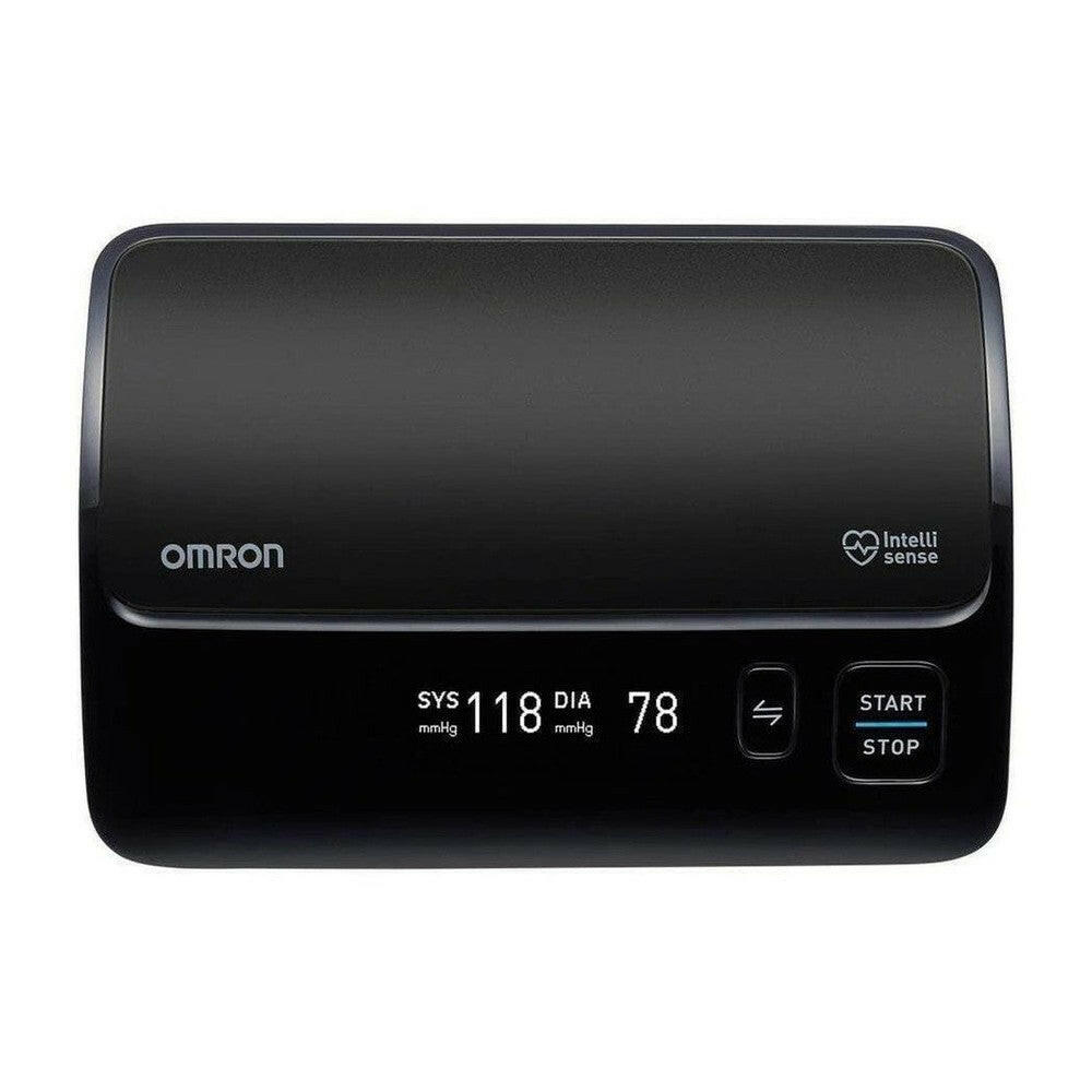Omron Evolv frontaal met Intelli sense logo en scherm