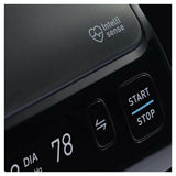 Close-up Omron Evolv display en Intelli sense knoppen