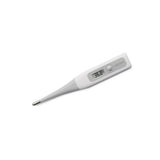Slanke Omron FlexTemp Smart koortsthermometer in diagonale houding