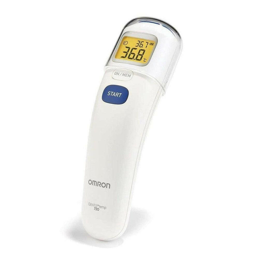 Omron Gentle Temp MC720 witte voorhoofdthermometer met digitaal display