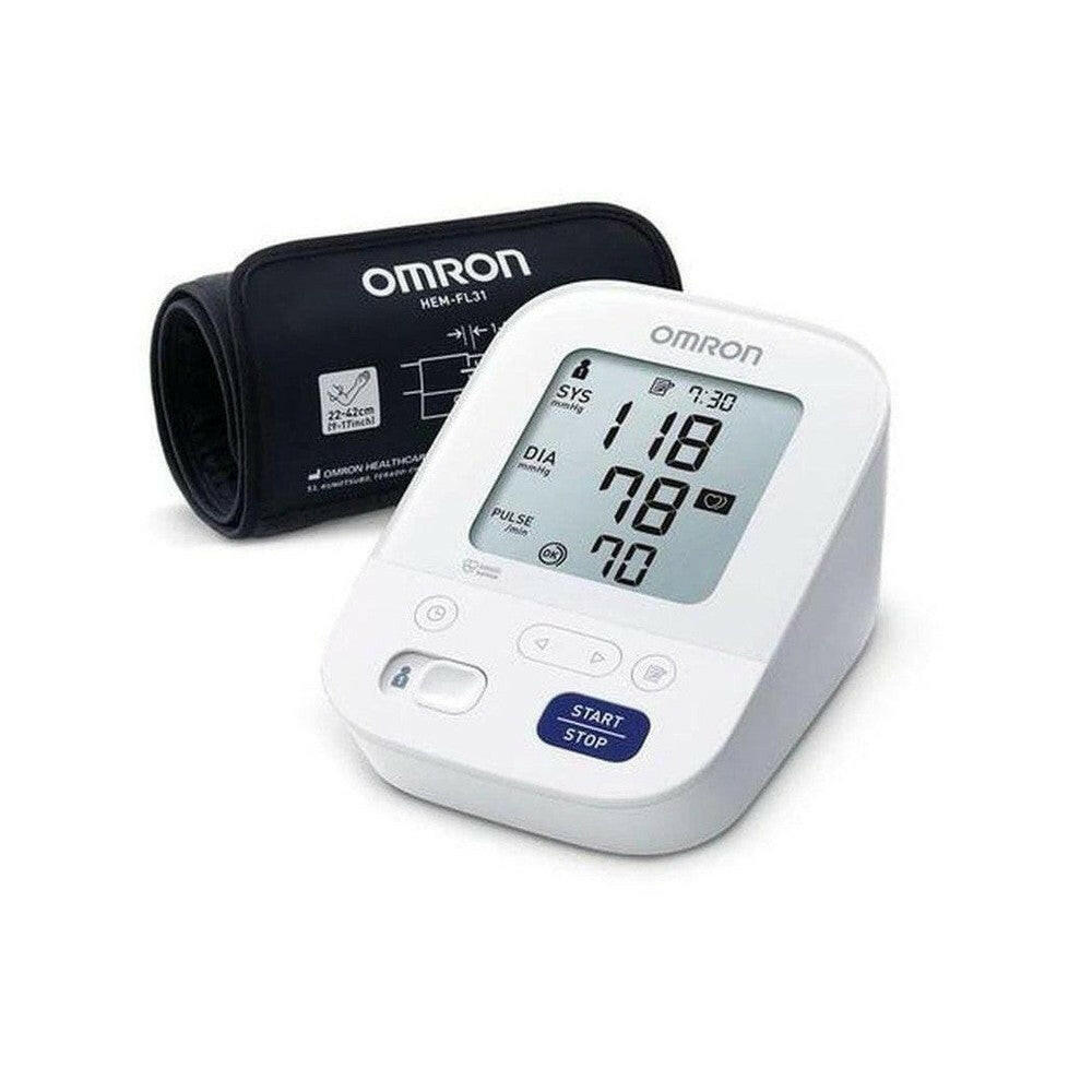 Omron M3 Comfort bovenarm bloeddrukmeter met Intelli Wrap manchet en digitaal scherm